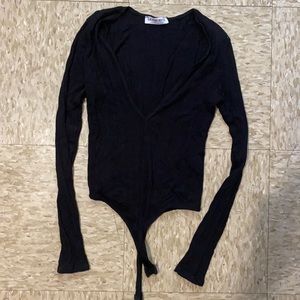 Fashion nova long sleeve body suit